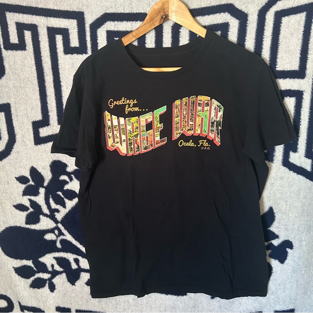 Wage War Band Tee Size Large Greetings From Florida T Shirt Metal Tee